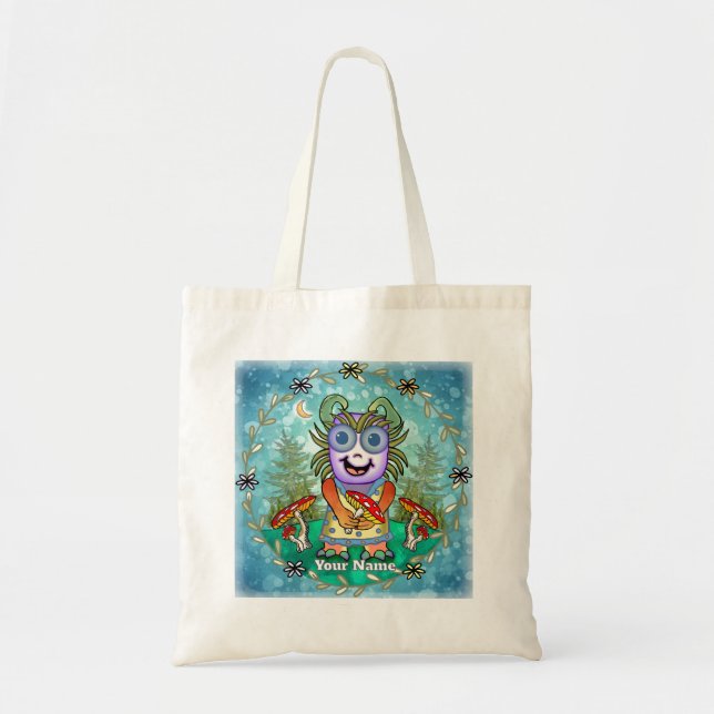 Bolsa Tote Mushroom Monster (Frente)