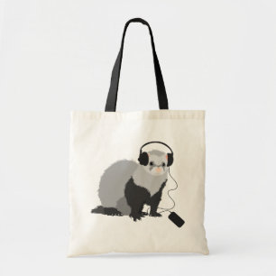 Bolsa Tote Music Lover Ferret