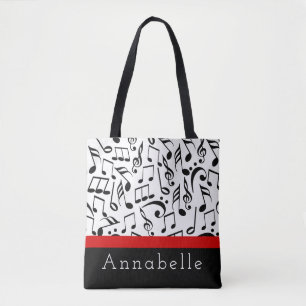 Bolsa Tote Music Tre Chique Rouge