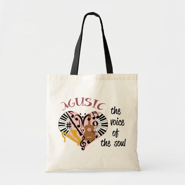 Bolsa Tote Música (Frente)