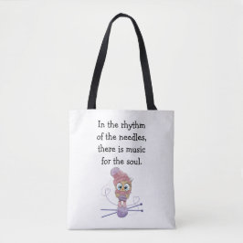 Bolsa Tote Música agulha