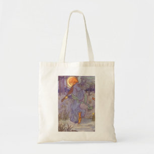 Bolsa Tote Música de Anjo Tocando um Violino, Música Antiga