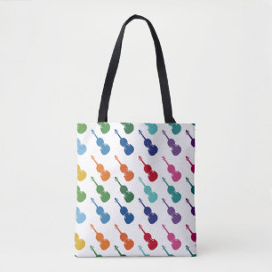 Bolsa Tote Música de array divertida violino