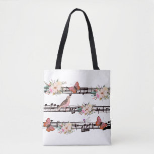 Bolsa Tote música de primavera