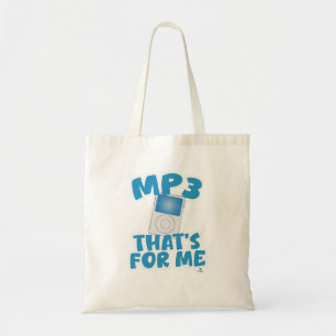 Bolsa Tote Música Divertida Para Mim Motto de Tunes Portáteis