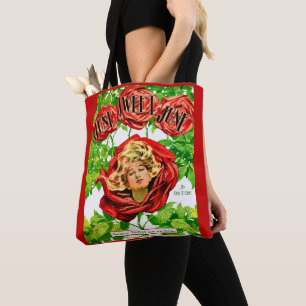 Bolsa Tote Música impressa de junho doce de 1908