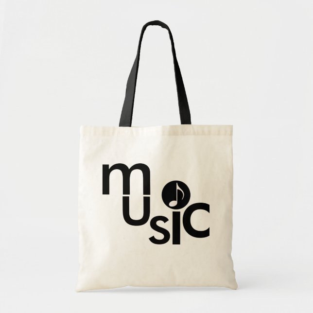 Bolsa Tote música legal (Frente)