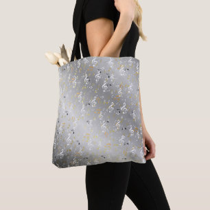 Bolsa Tote música, música, nota, branco, melodia, clf, som,