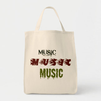 Bolsa Tote Música musical