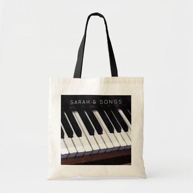 Bolsa Tote Música Personalizada (Frente)