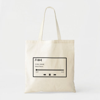Bolsa Tote Música Personalizada