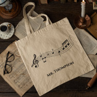 Música Personalizada de Banda de Notas Musicais ou