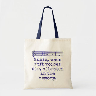 Bolsa Tote Música Quando o Soft Voices Morre - Cotação de Mús