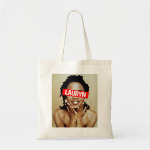 Bolsa Tote Música Retro Cantora Lauryn, Compositora Hil Cute