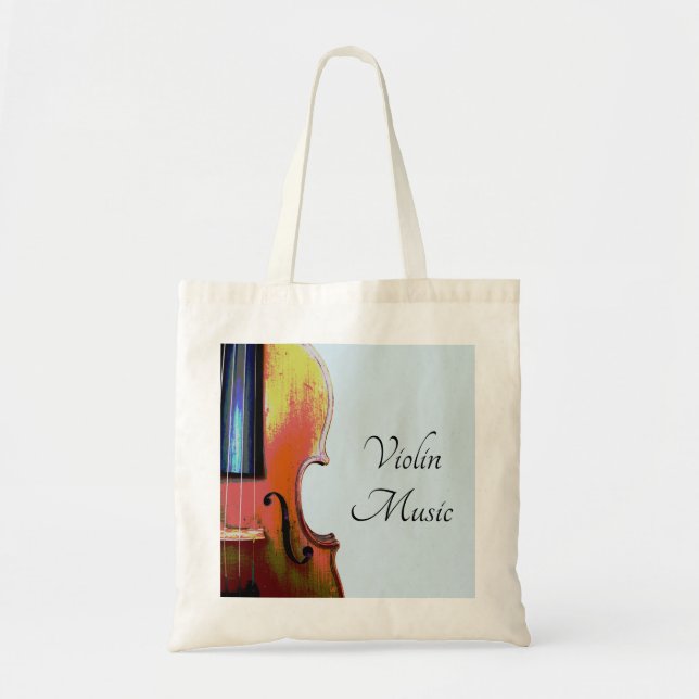 Bolsa Tote Música Violina (Frente)