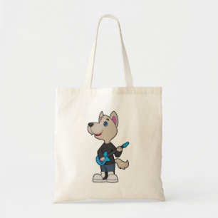 Bolsa Tote Musical do Cão Música do Violão