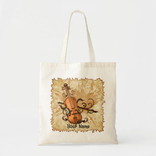 Bolsa Tote Musical Swirl Violin tote bag