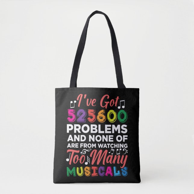 Bolsa Tote Musical Theater Problems Broadway Singer (Frente)