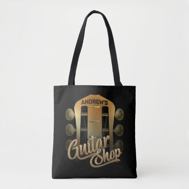 Bolsa Tote Músico de Compro de Música Rock (Frente)