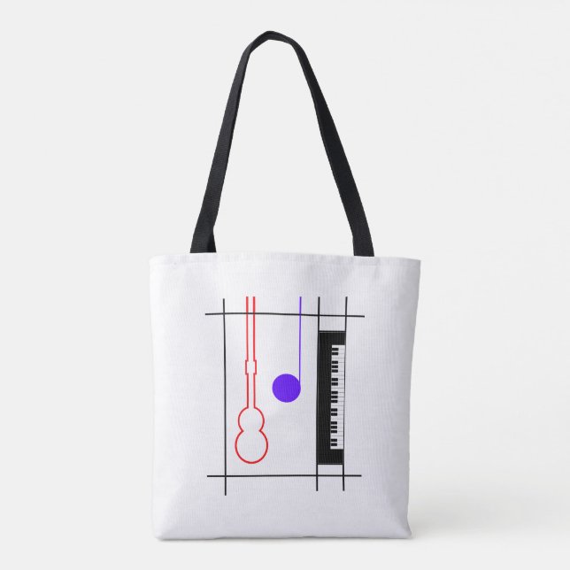 Bolsa Tote Musikinstrument (Verso)