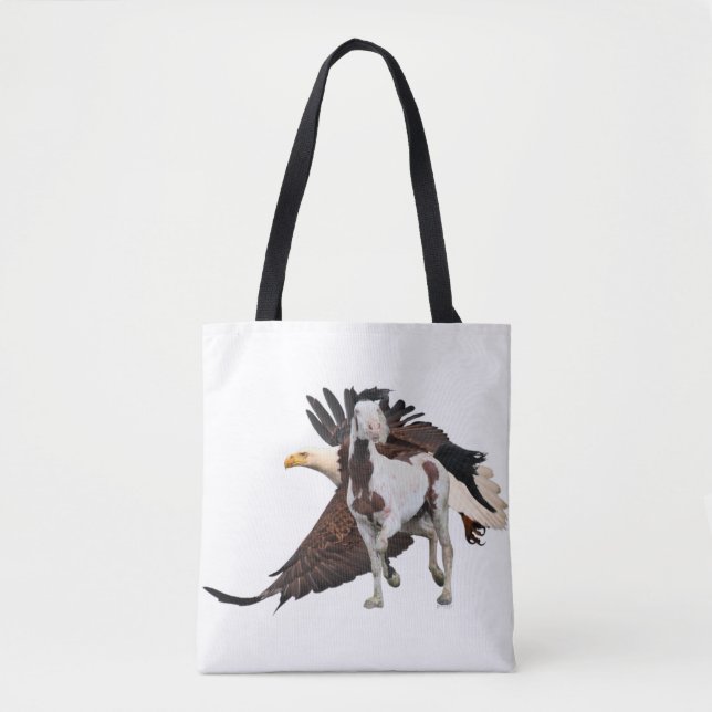 Bolsa Tote Mustang Wild "Freedom Flight"  (Frente)