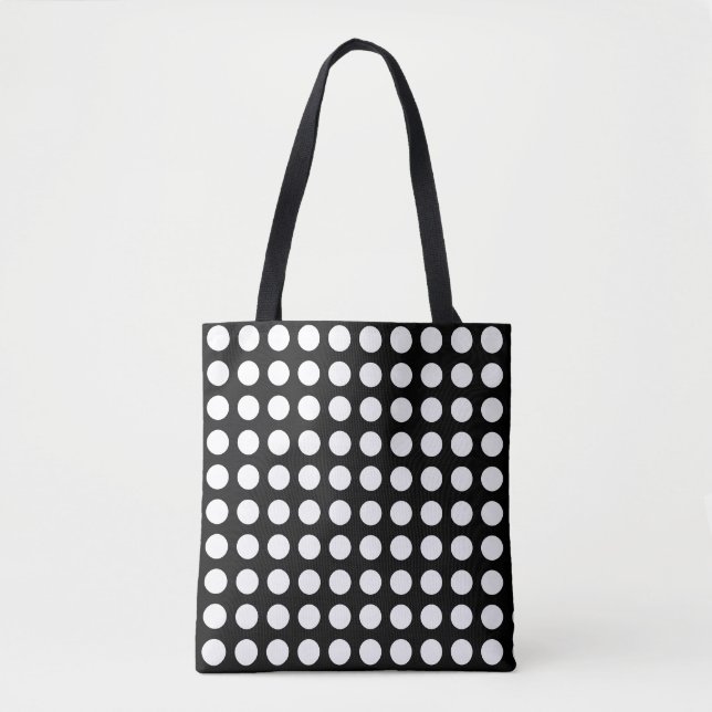 Bolsa Tote muster dots retro gepunktet (Frente)