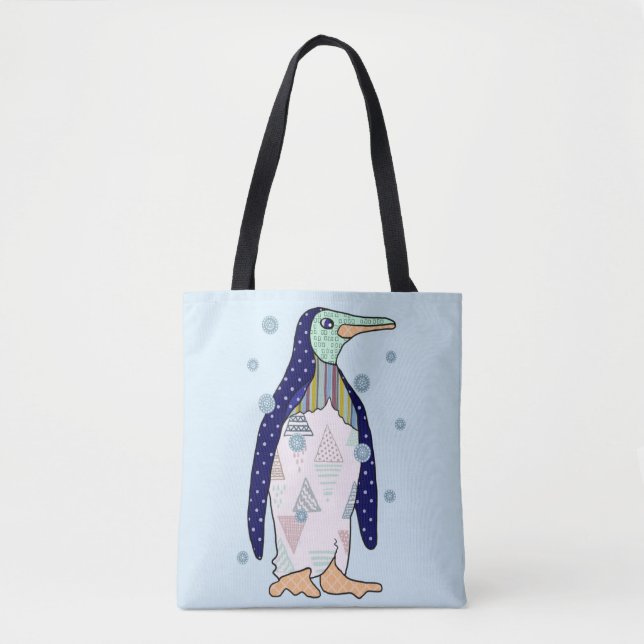 Bolsa Tote Musterpinguin (Frente)