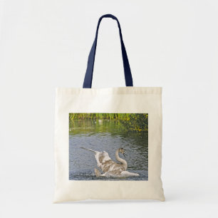 Bolsa Tote Mute Swan Wildlife Waterfowl Photo