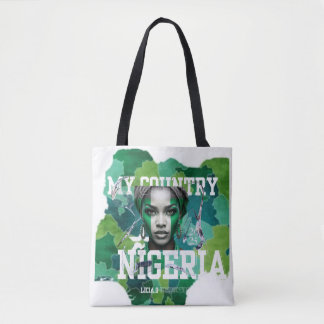 Bolsa Tote My Country, Nigeria – liac.o Collection
