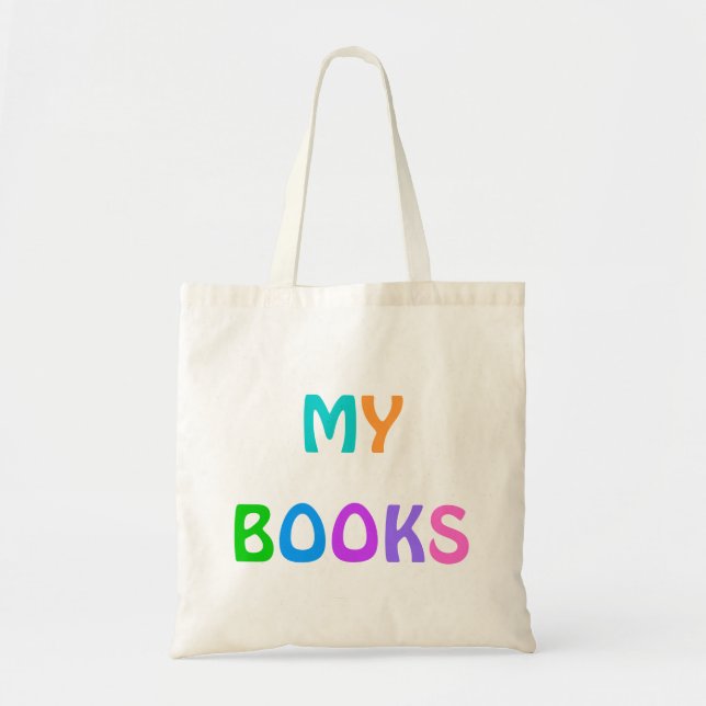Bolsa Tote MY LIVROS Tote Bag (Frente)