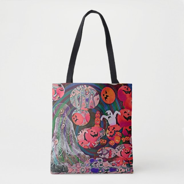 Bolsa Tote My Super Halloween V3 (Frente)