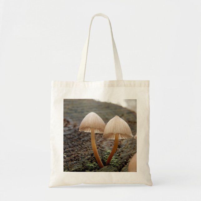 Bolsa Tote Mycena inclinata Mushroom Tote Bag (Frente)