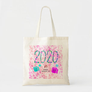 Bolsa Tote Nº 1 do Item de Quarentena Essencial a Rosa