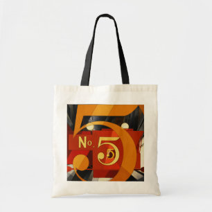 Bolsa Tote N.o 5: A figura 5 em Dourado por Demuth