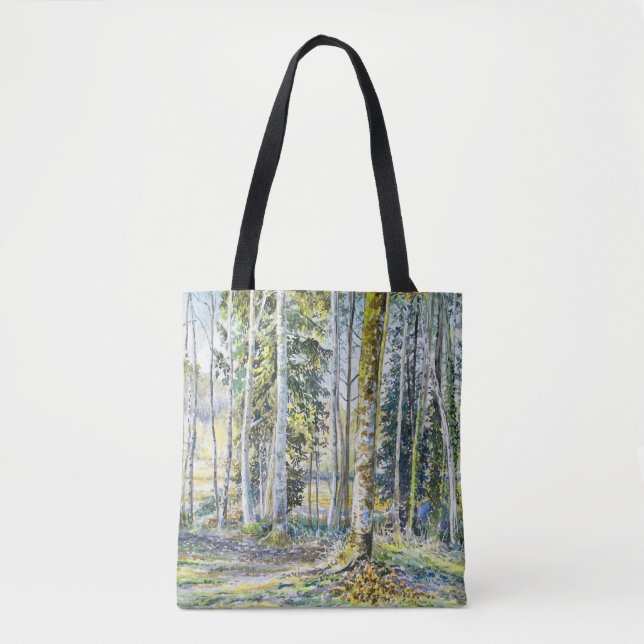Bolsa Tote "Na borda do inverno..." (Frente)