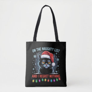 Bolsa Tote Na Lista dos Travessos e Não Me Arrependo de Nada