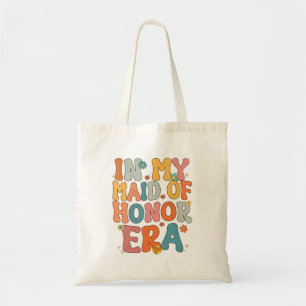 Bolsa Tote Na Minha Era De Dama De Honra Groovy Moh Dama De H