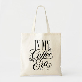 Bolsa Tote Na Minha Era do Café Amante de Café Vintage