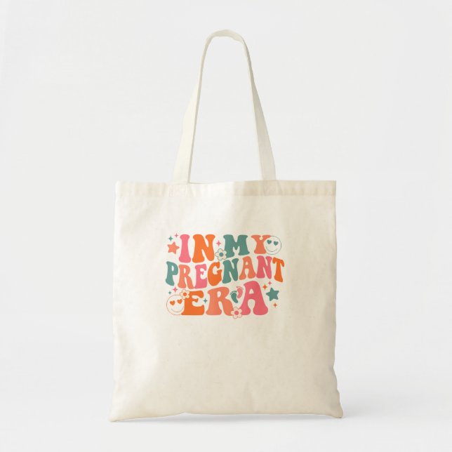 Bolsa Tote Na Minha Era Grávida (Frente)