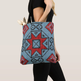 Bolsa Tote Na moda clássico de tendências bonitinhas geométri