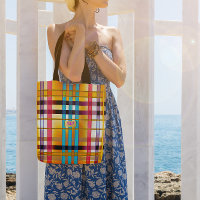 Na moda e Trendy Summer Xadrez Wexford