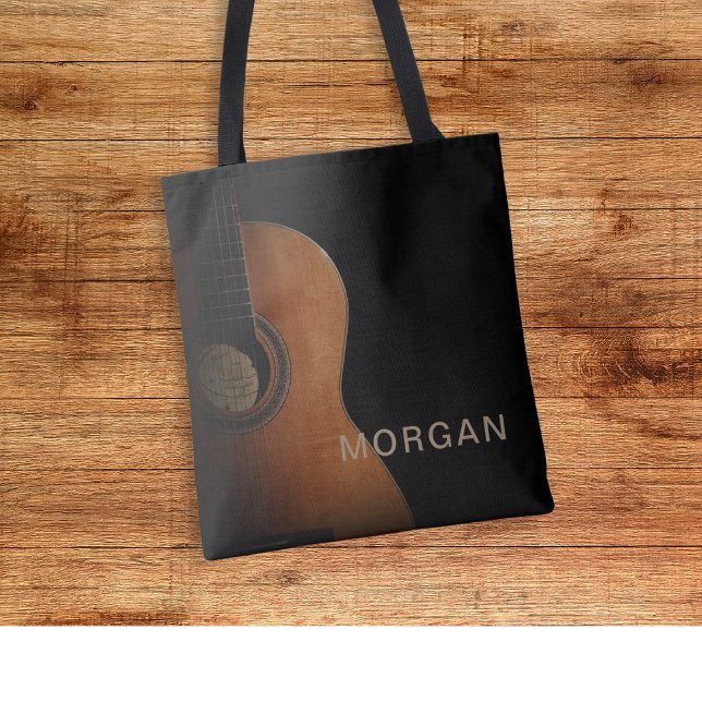 Bolsa Tote Na moda Guitar Music Modern (Criador carregado)