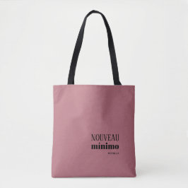 Bolsa Tote NA MODA MINIMO NOUVEAU, cor-de-rosa Dourado, Rosa 