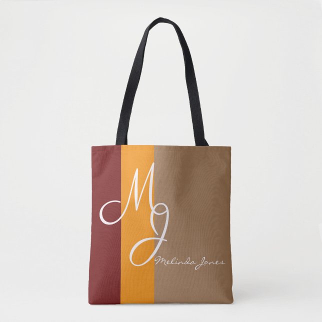 Bolsa Tote Na moda Monograma - Shopping Bag (Frente)
