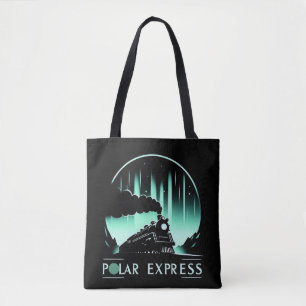 Bolsa Tote Na moda Polar Express Train Design