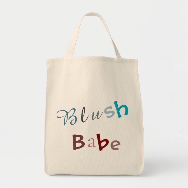 Bolsa Tote Na moda, Trendy Cox Blush Babe Tote Bag (Frente)
