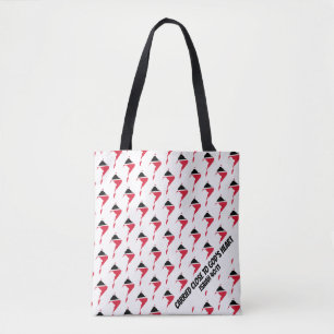 Bolsa Tote Na moda TRINIDAD TOBAGO FLAG Christian Scripting