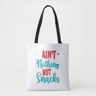 Bolsa Tote Nada além de lanches