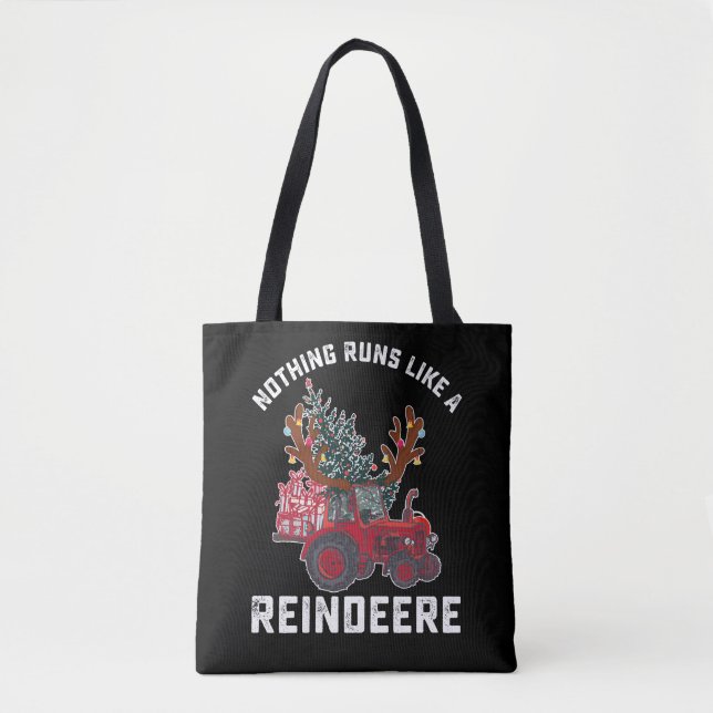 Bolsa Tote Nada Corre Como Um Trator Rena Renae (Frente)