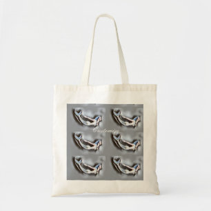 Bolsa Tote Nadação de Cinza Thunder_Cove da Sereia